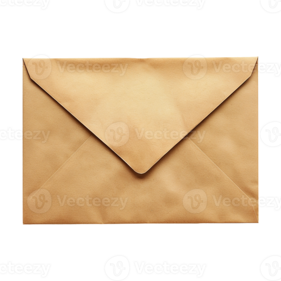Mail Envelop on Transparent Background png