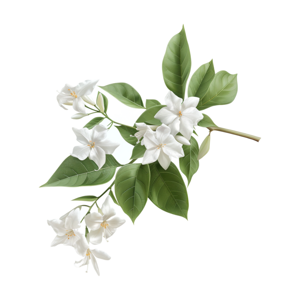 Jasmine Plant on Transparent Background png