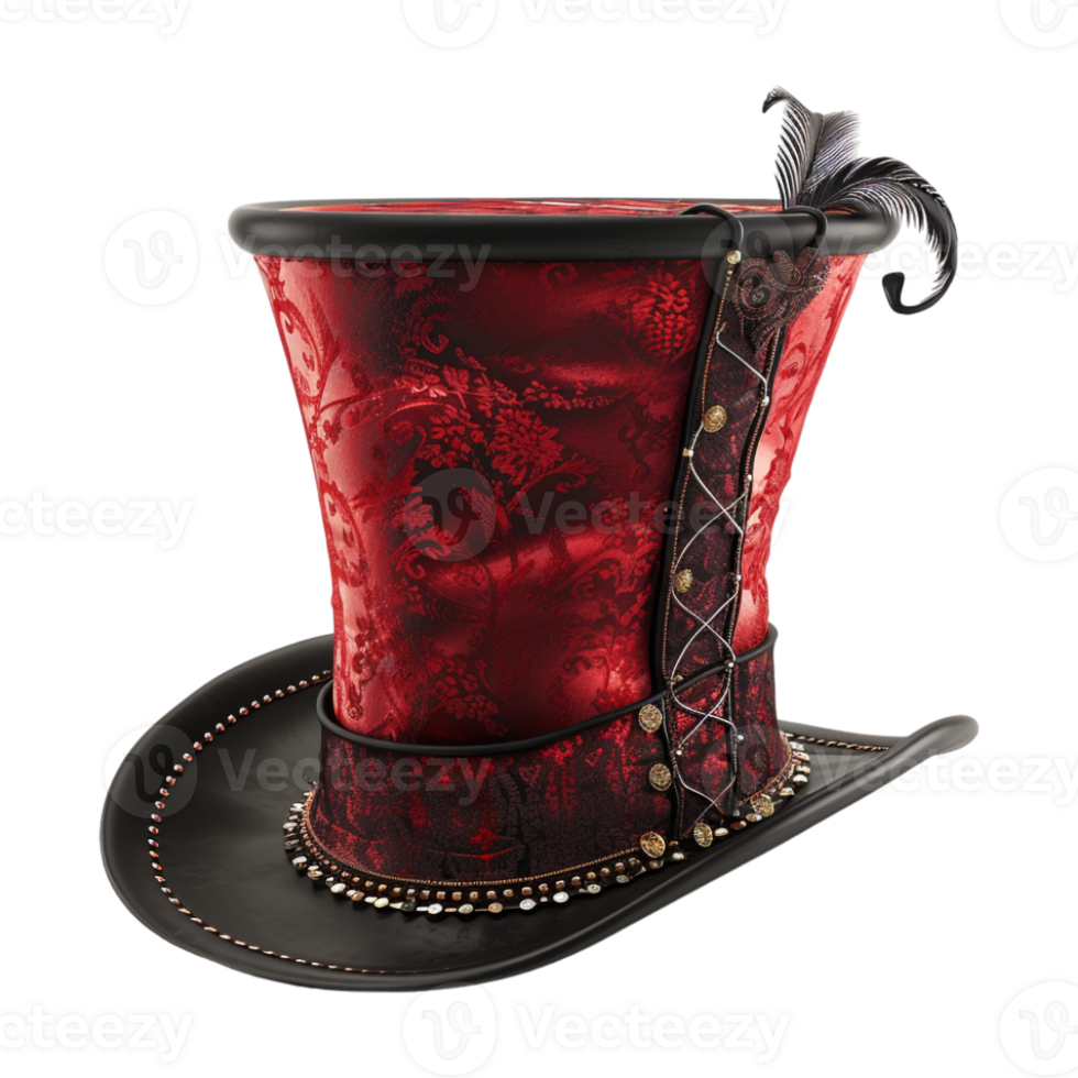 Magic Hat for Magician on Transparent Background png