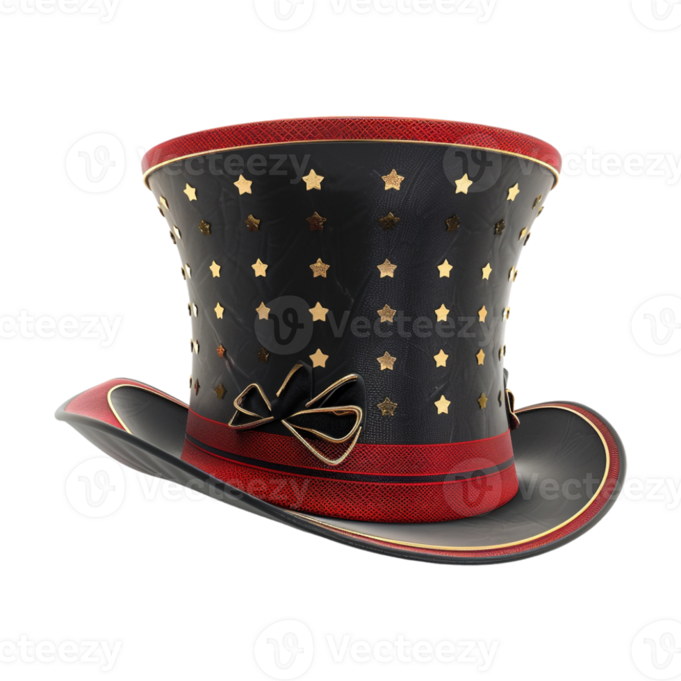 Magic Hat for Magician on Transparent Background png