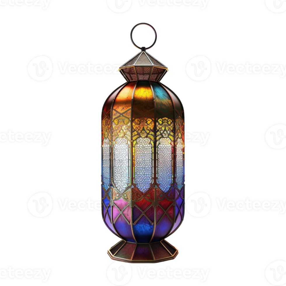 Islamic Lantern on Transparent Background png