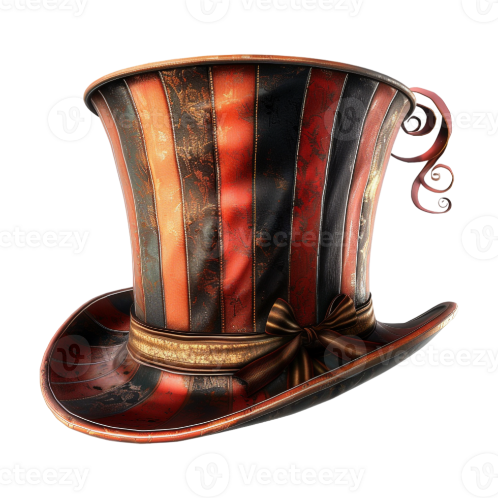 Magic Hat for Magician on Transparent Background png