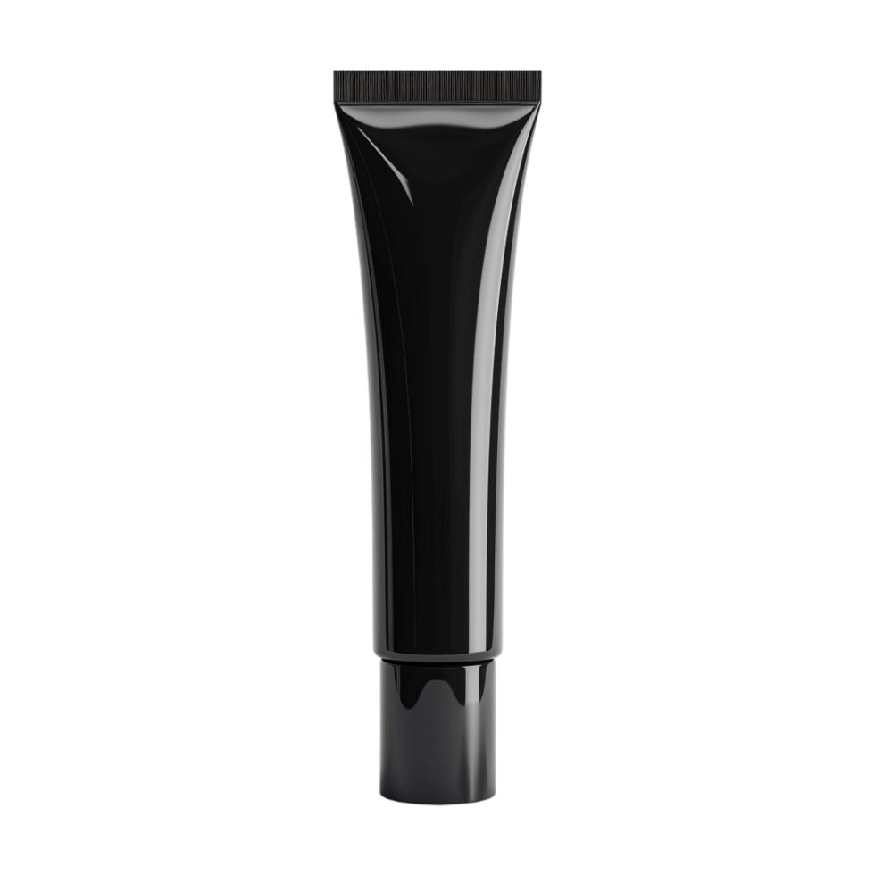 Cosmetic Tube Blank on Transparent Background png