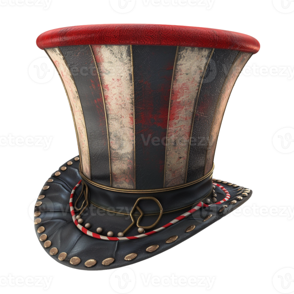 Magic Hat for Magician on Transparent Background png