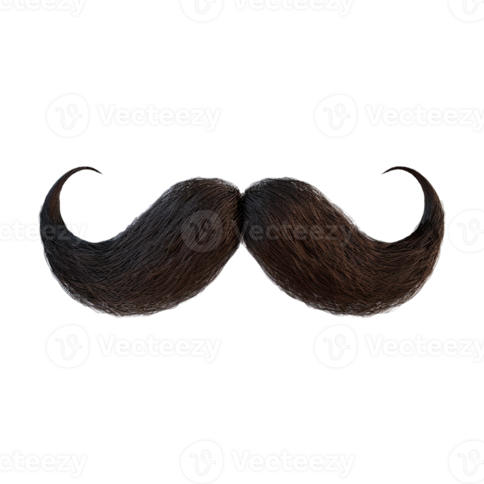 Mustachio on Transparent Background png
