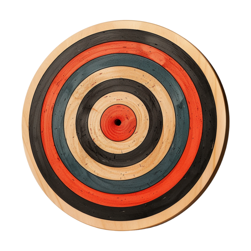 Targeting Board on Transparent Background png