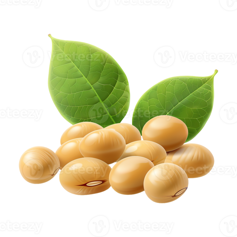 Soybeans on Transparent Background png