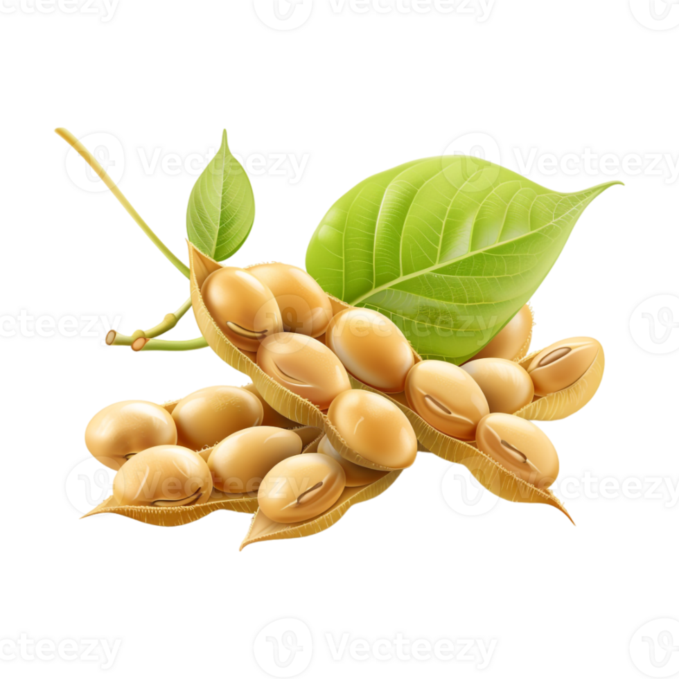 Soybeans on Transparent Background png