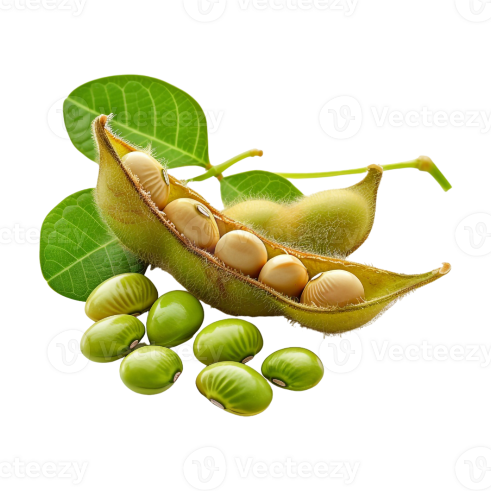 Soybeans on Transparent Background png