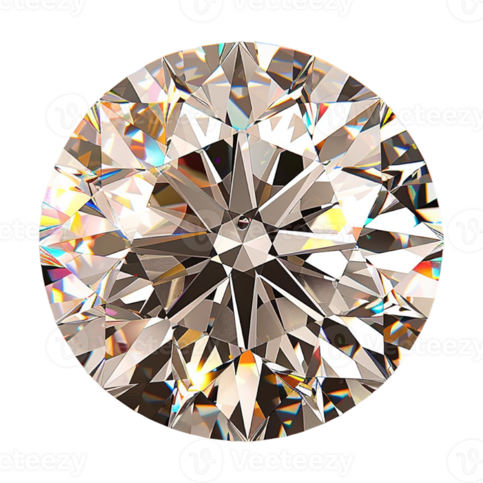 Luxury Diamond on Transparent Background png
