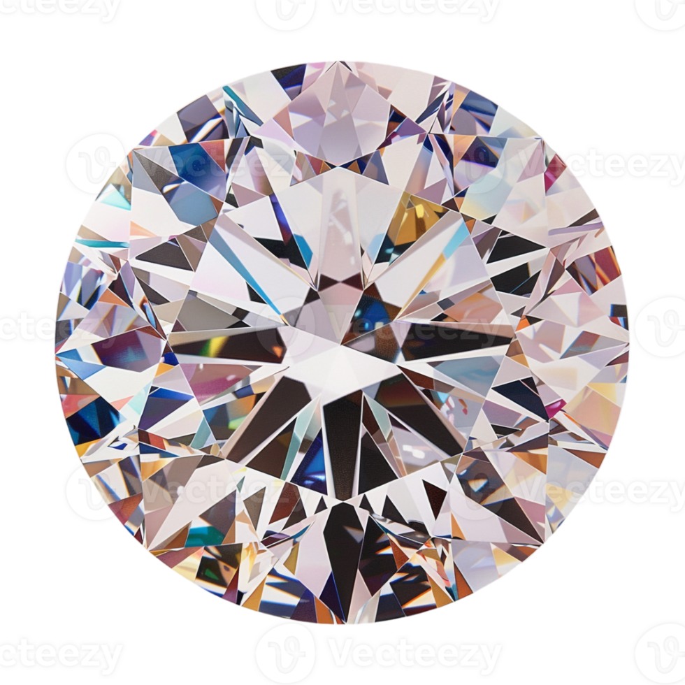Luxury Diamond on Transparent Background png