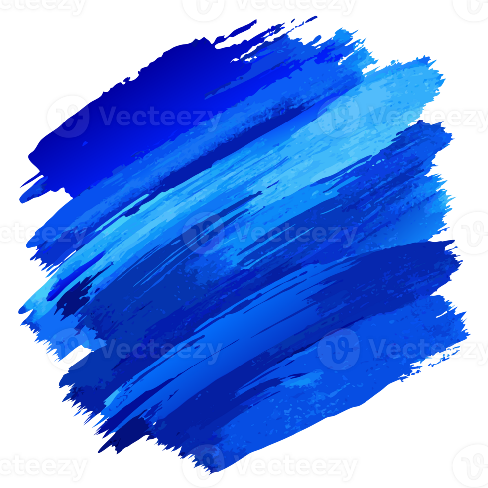 abstract blauw penseelstreek structuur Aan een wit achtergrond, geschikt voor kunst, ontwerp, en creatief projecten. png