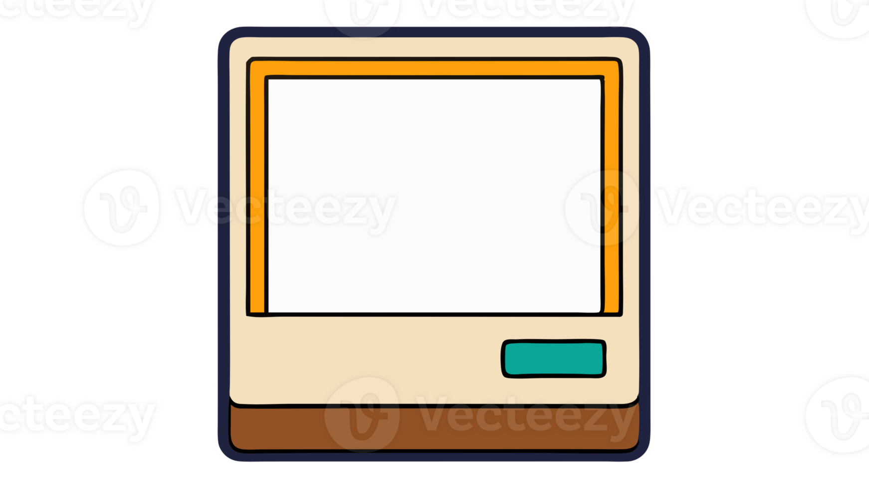 an old phone icon on a transparent background png