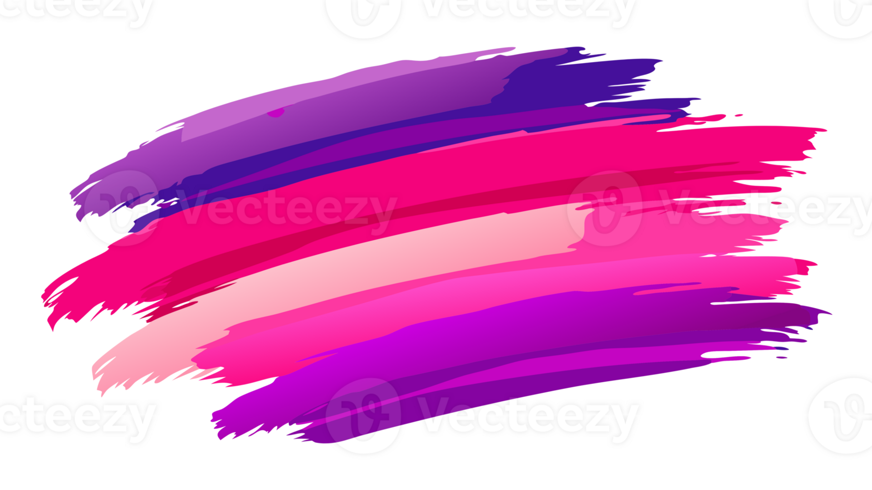 Vibrant abstract painting with bold brush strokes in shades of purple, pink, and magenta, creating a dynamic and colorful artistic effect. png