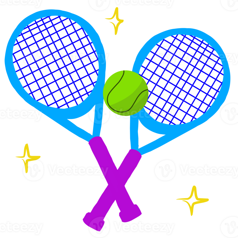 Tennis racket and ball image png