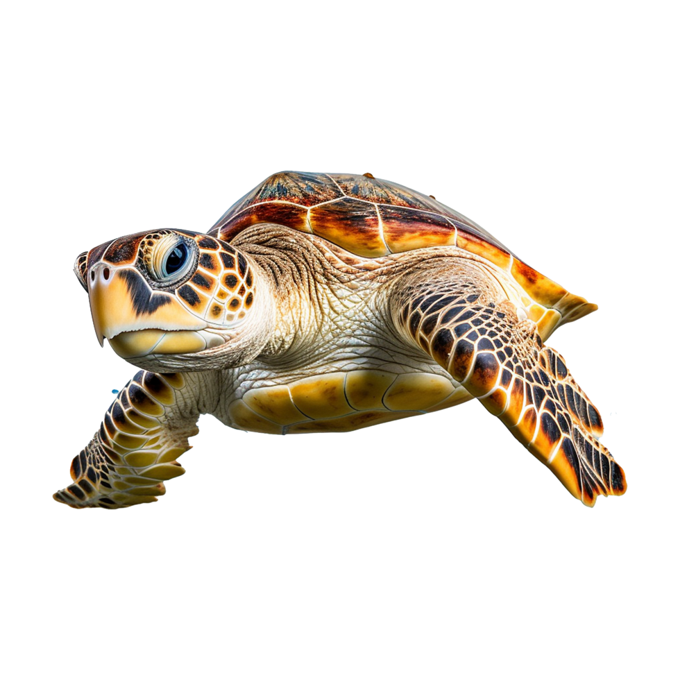 Turtle isolated on transparent background png