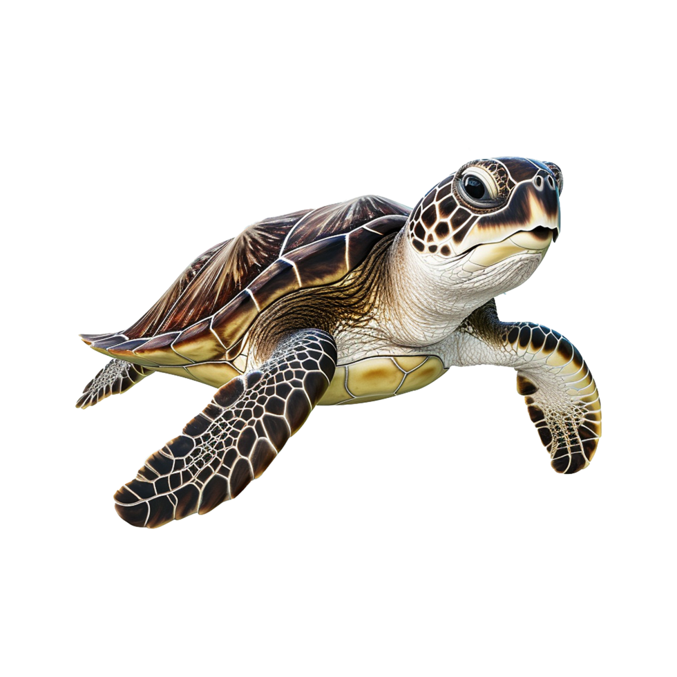 Turtle isolated on transparent background png