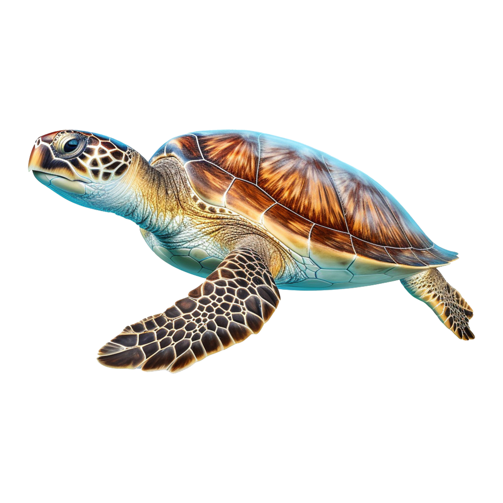 Turtle isolated on transparent background png