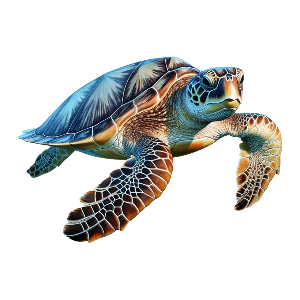 Turtle isolated on transparent background png