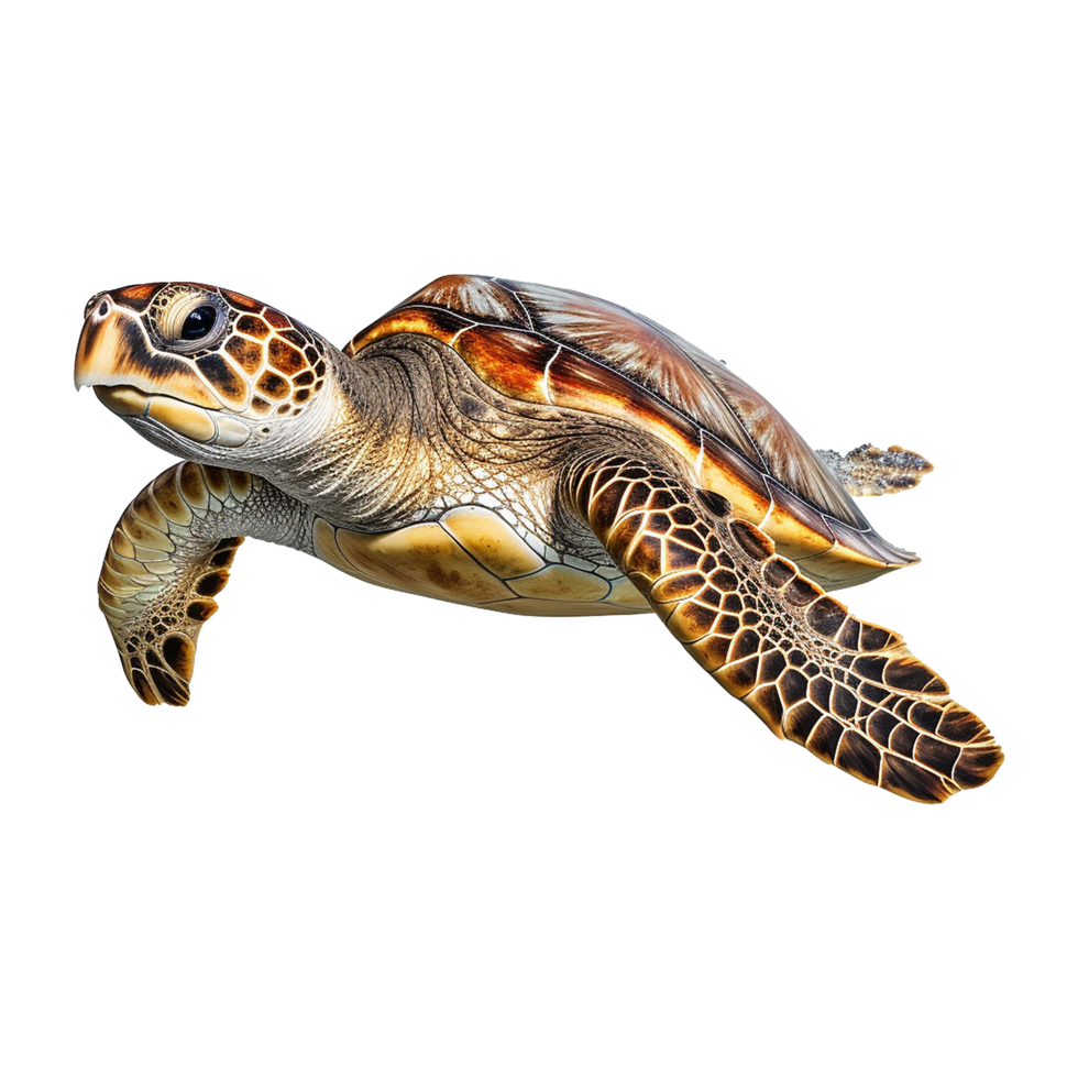 Turtle isolated on transparent background png