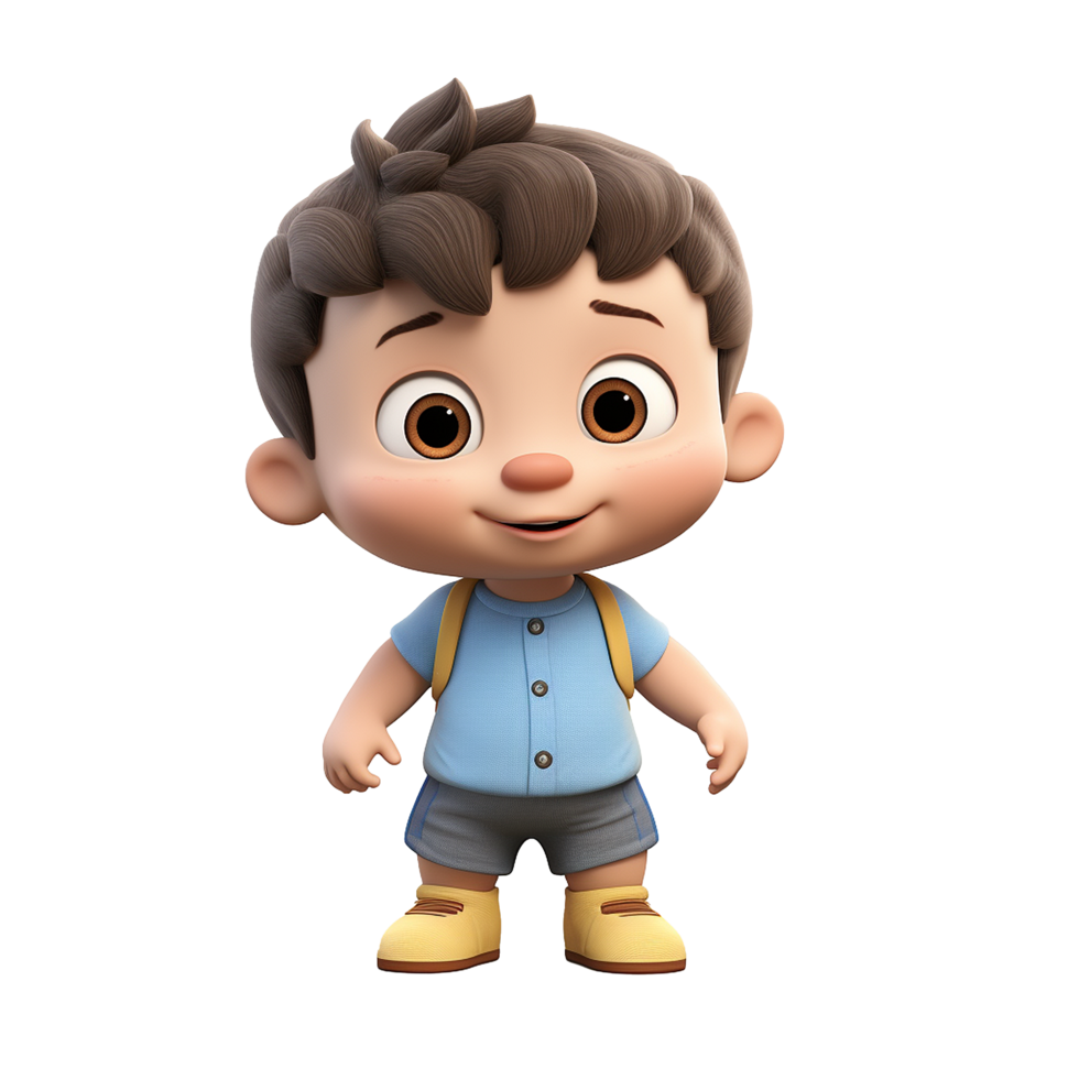Baby boy isolated on transparent background png