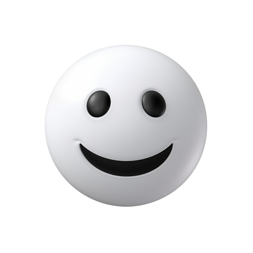 Funny 3d Emoji isolated on transparent background png