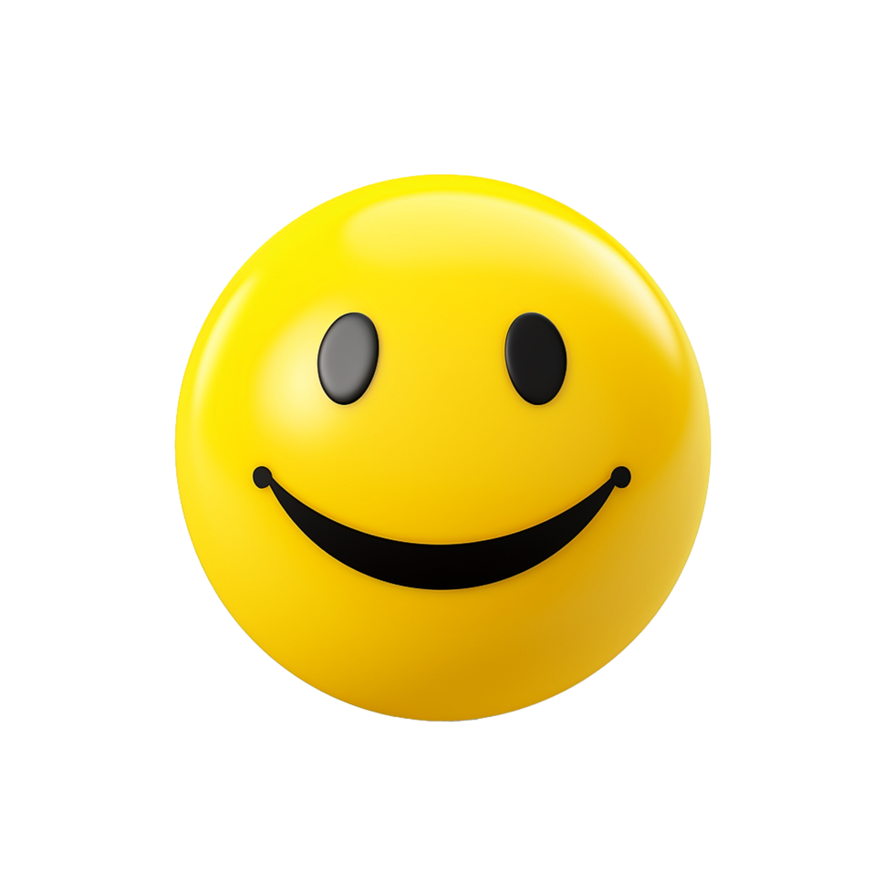 Funny 3d Emoji isolated on transparent background png