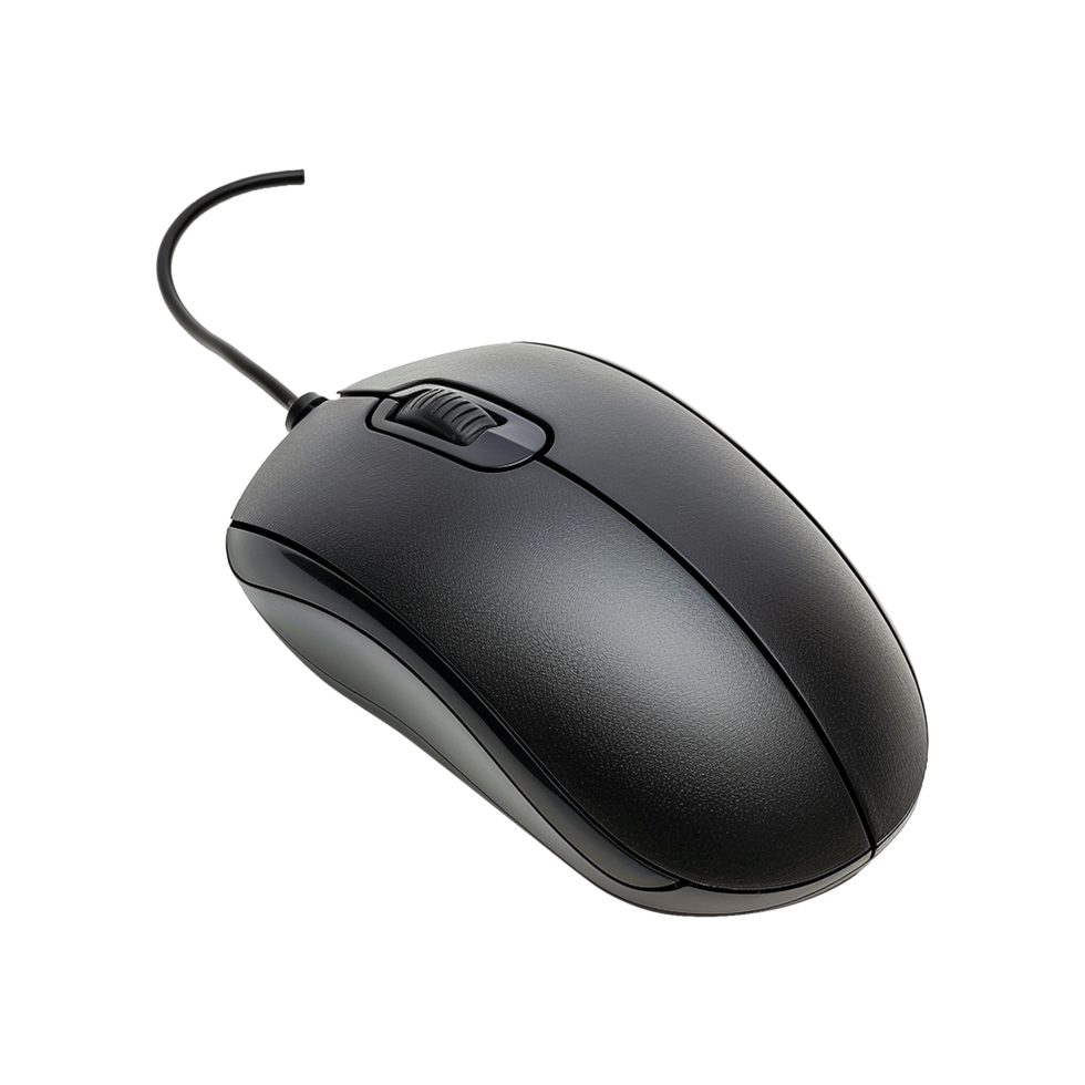 Computer mouse isolated on a transparent background png