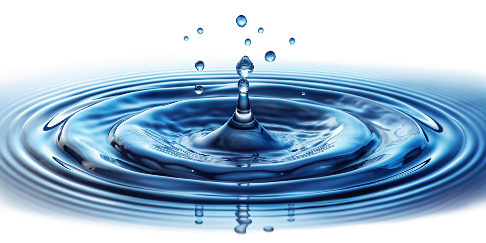 Water Dropping isolated on transparent background png