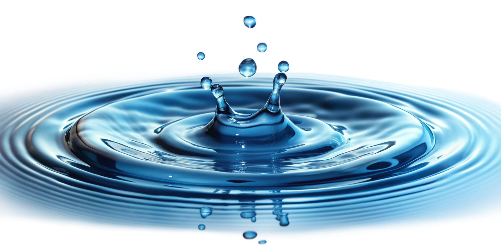Water Dropping isolated on transparent background png