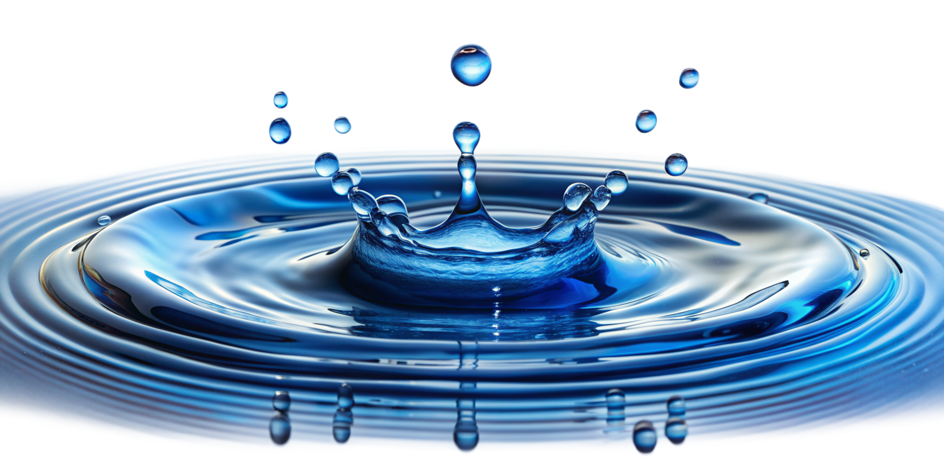 Water Dropping isolated on transparent background png