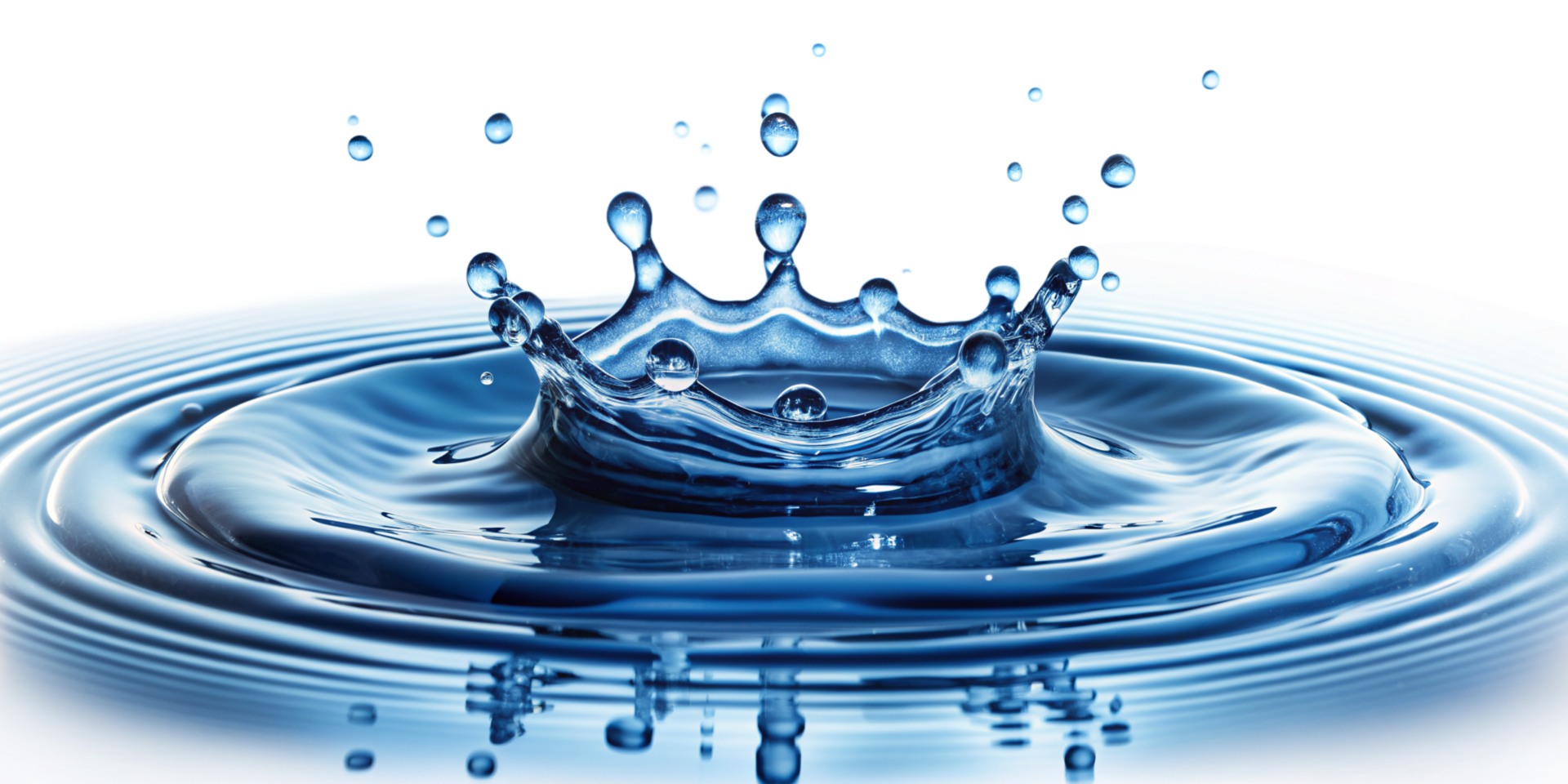 Water Dropping isolated on transparent background png