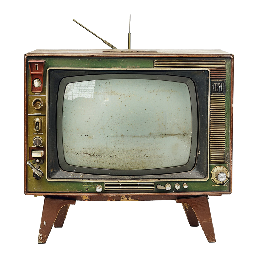 Television isolated on transparent background png