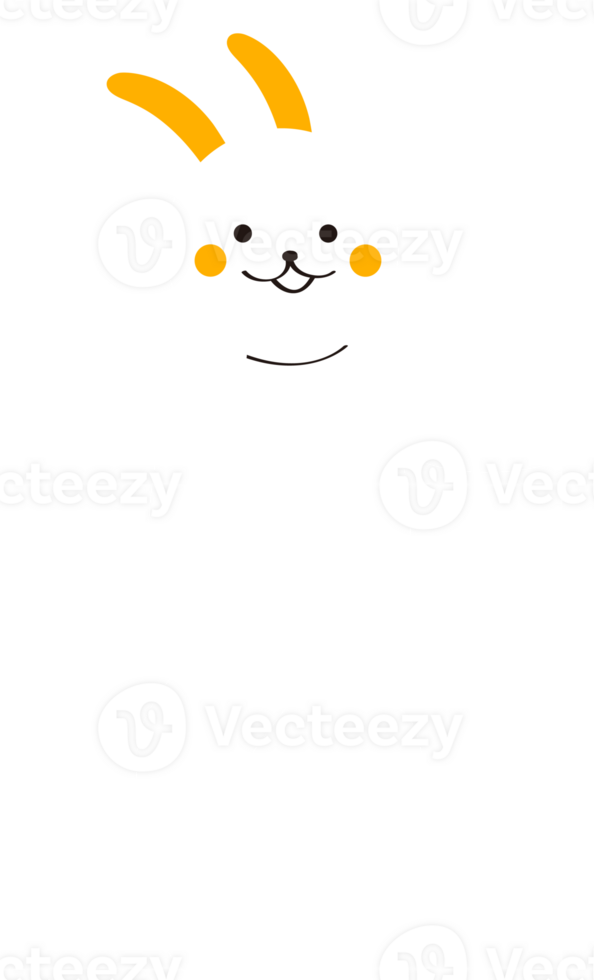 A rabbit is dancing png