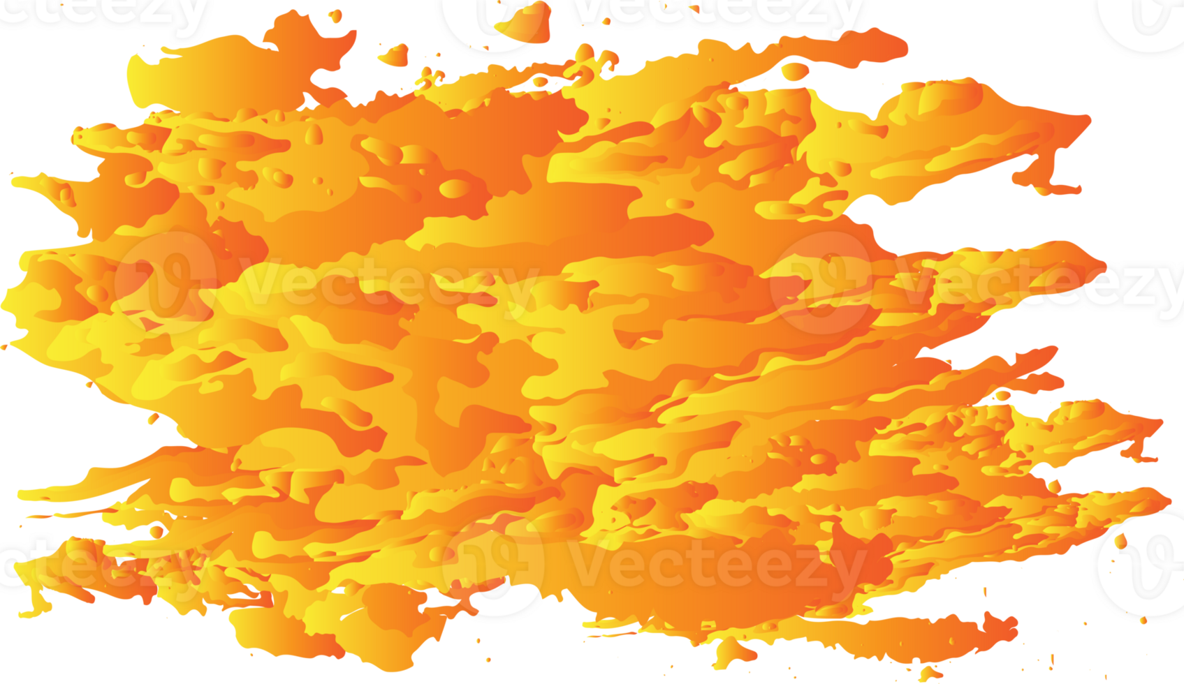 abstract background with orange and yellow blots on a white background png