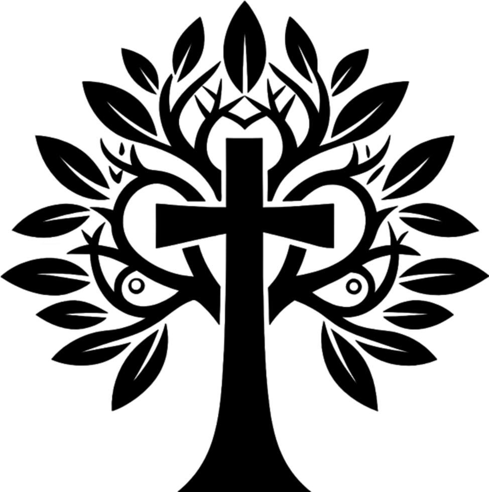 Intricate Celtic Cross Design, Traditional Irish Christian Art for Digital Use. AI-generated. png