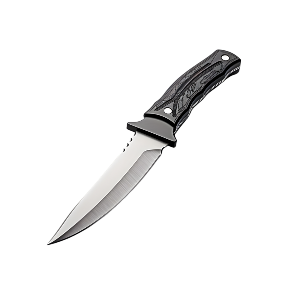 Knife on transparent background png