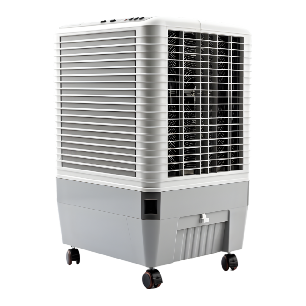 Air cooler on transparent background png