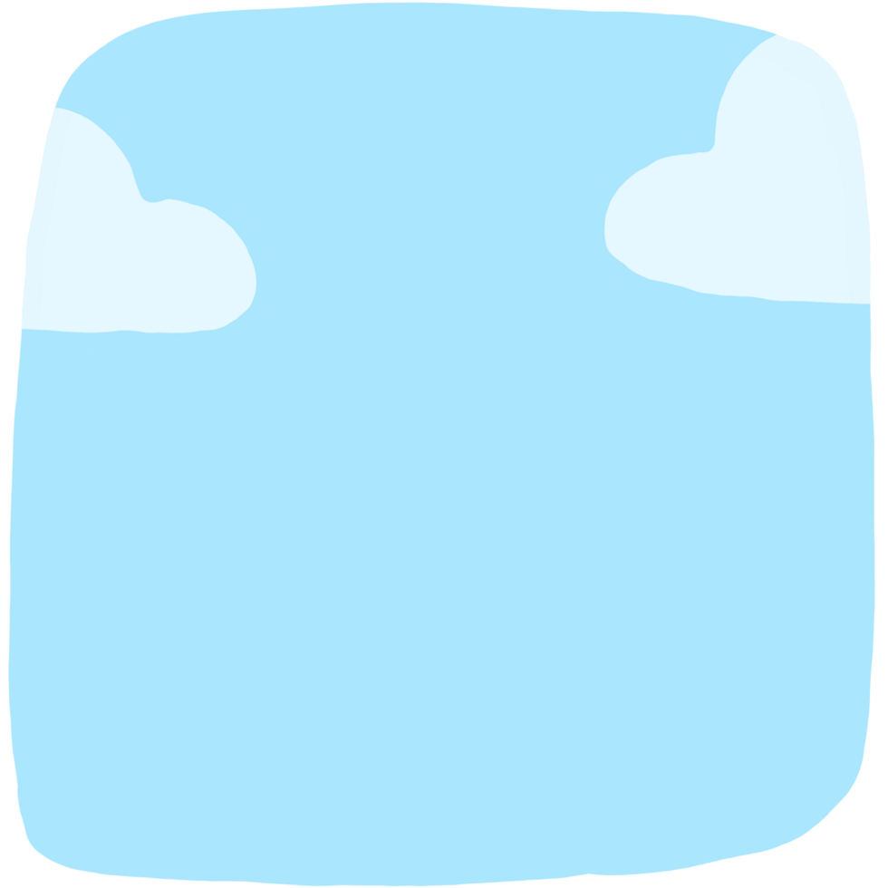 blue sky cartoon png