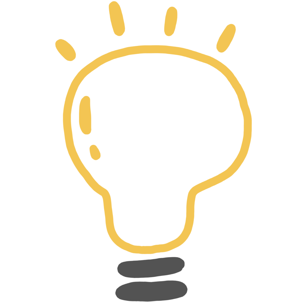 light bulb idea png