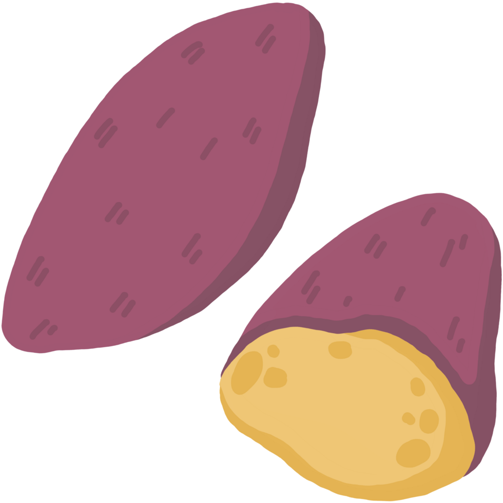 sweet potato cartoon png