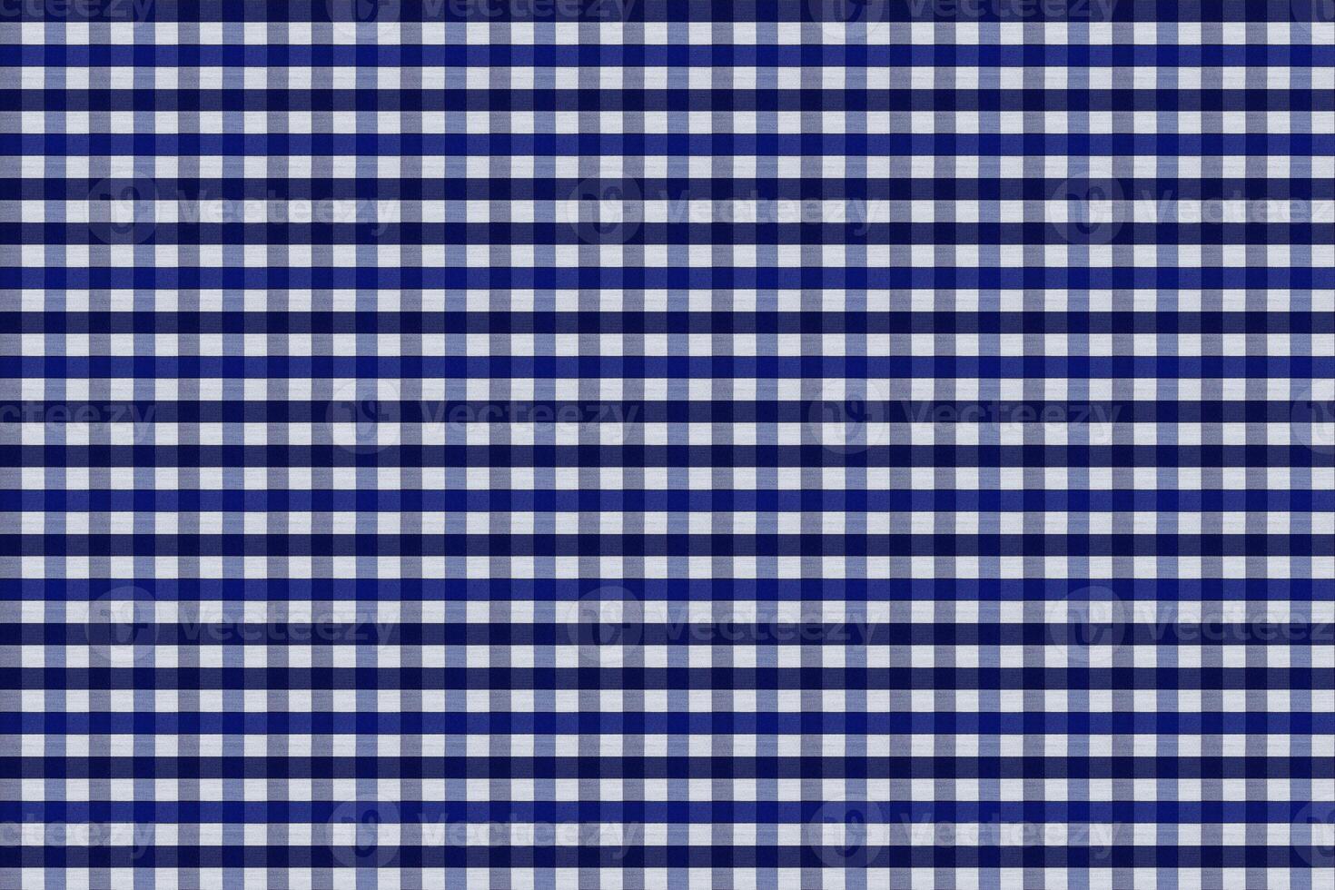 macro fabric texture cotton, cell, blue color photo