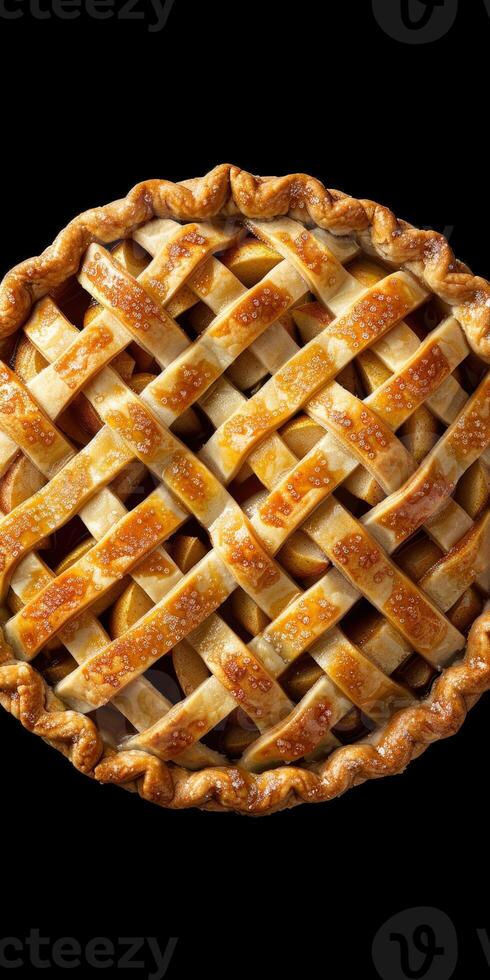 Apple Pie With Lattice Crust photo
