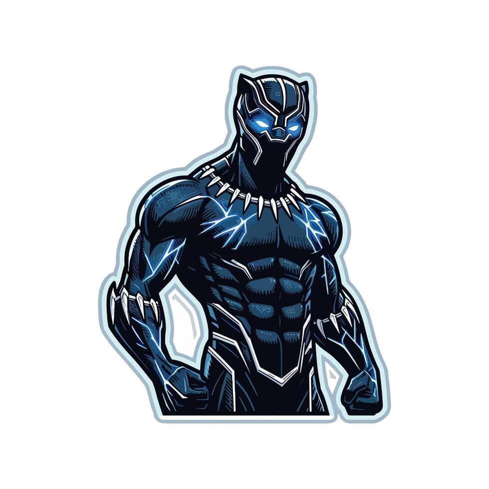 MARVEL COMICS STYLE Sticker vector