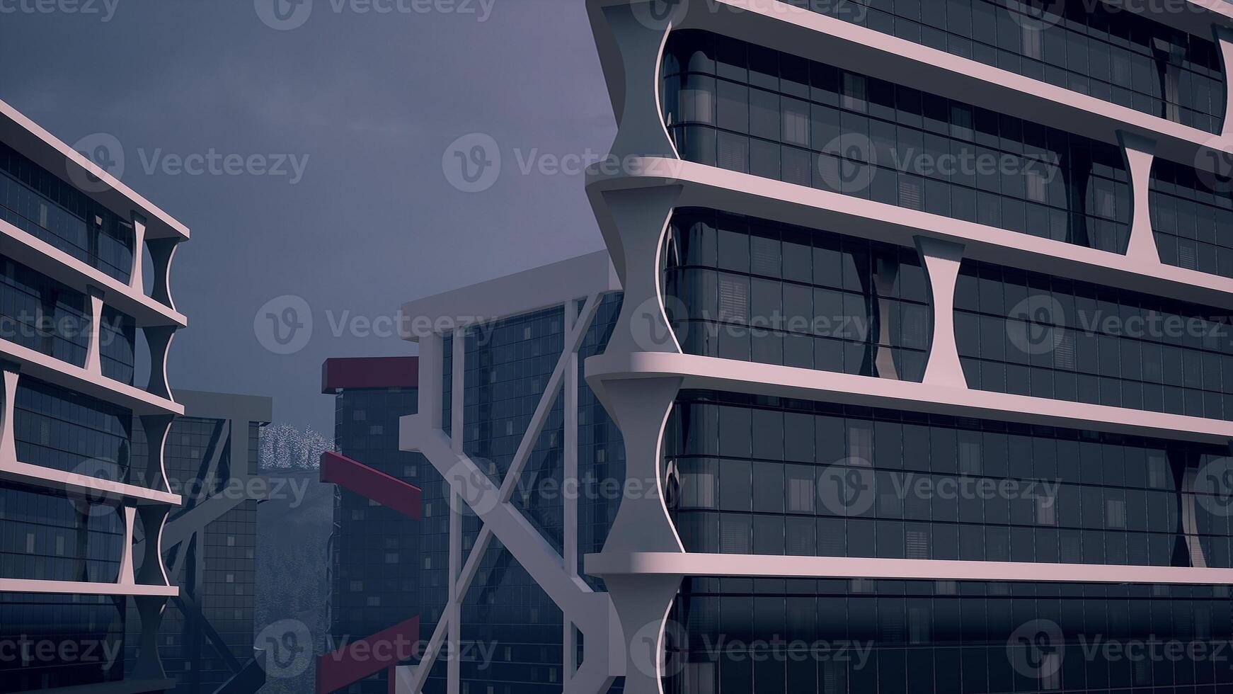 Modern Office Building With Abundance of Windows photo