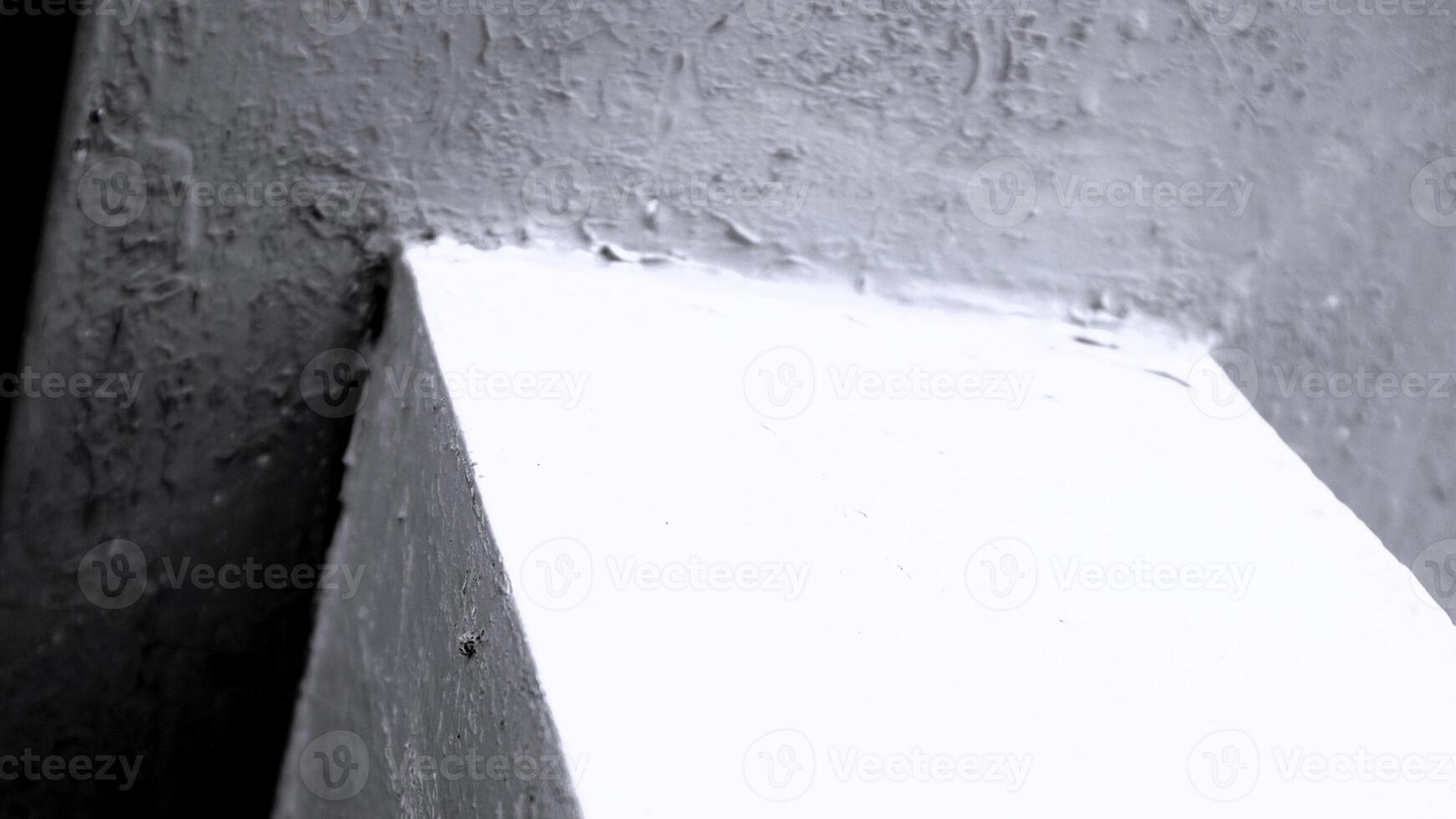 3D geometric textured grey background, copy space photo