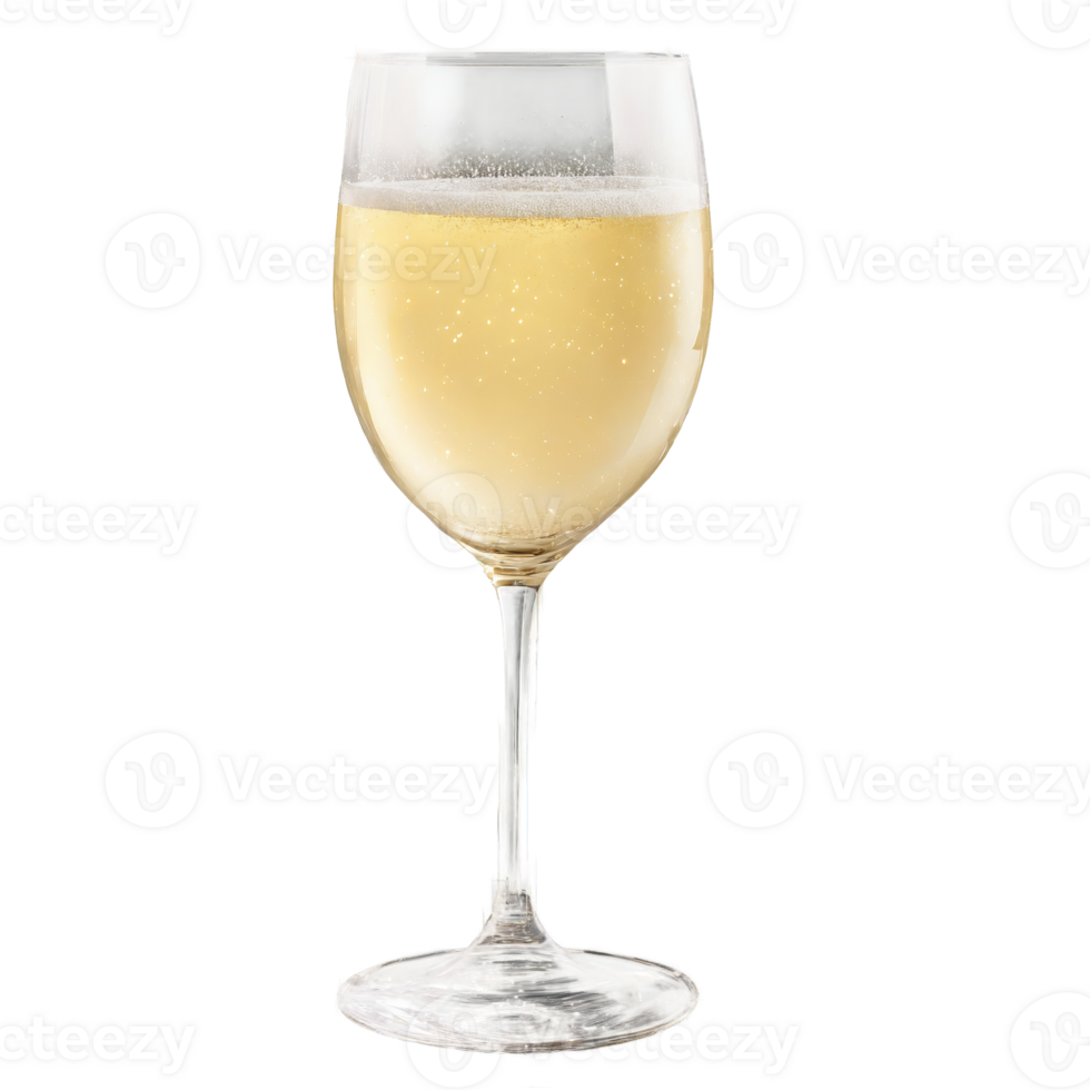 Vintage coupe glass shallow broad crystal bowl effervescent champagne abstract light flares celebratory toast concept png