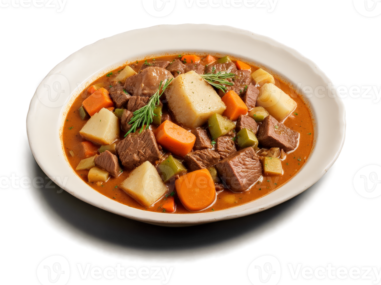 Beef Stew Hearty beef stew with tender chunks of meat and vegetables winter warmer png