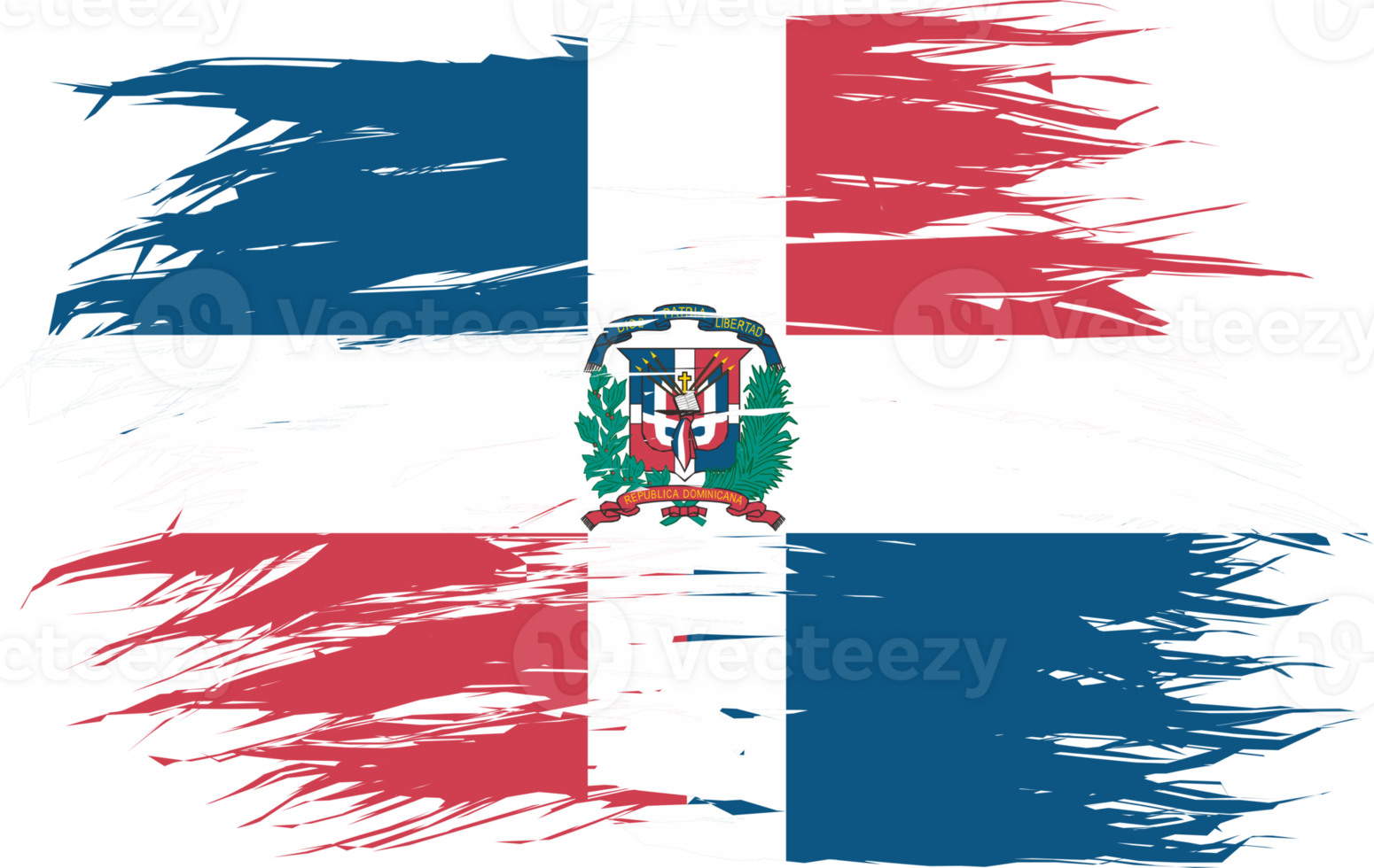 DOMINICA REPUBLIC FLAG ABSTRACT SHAPE png