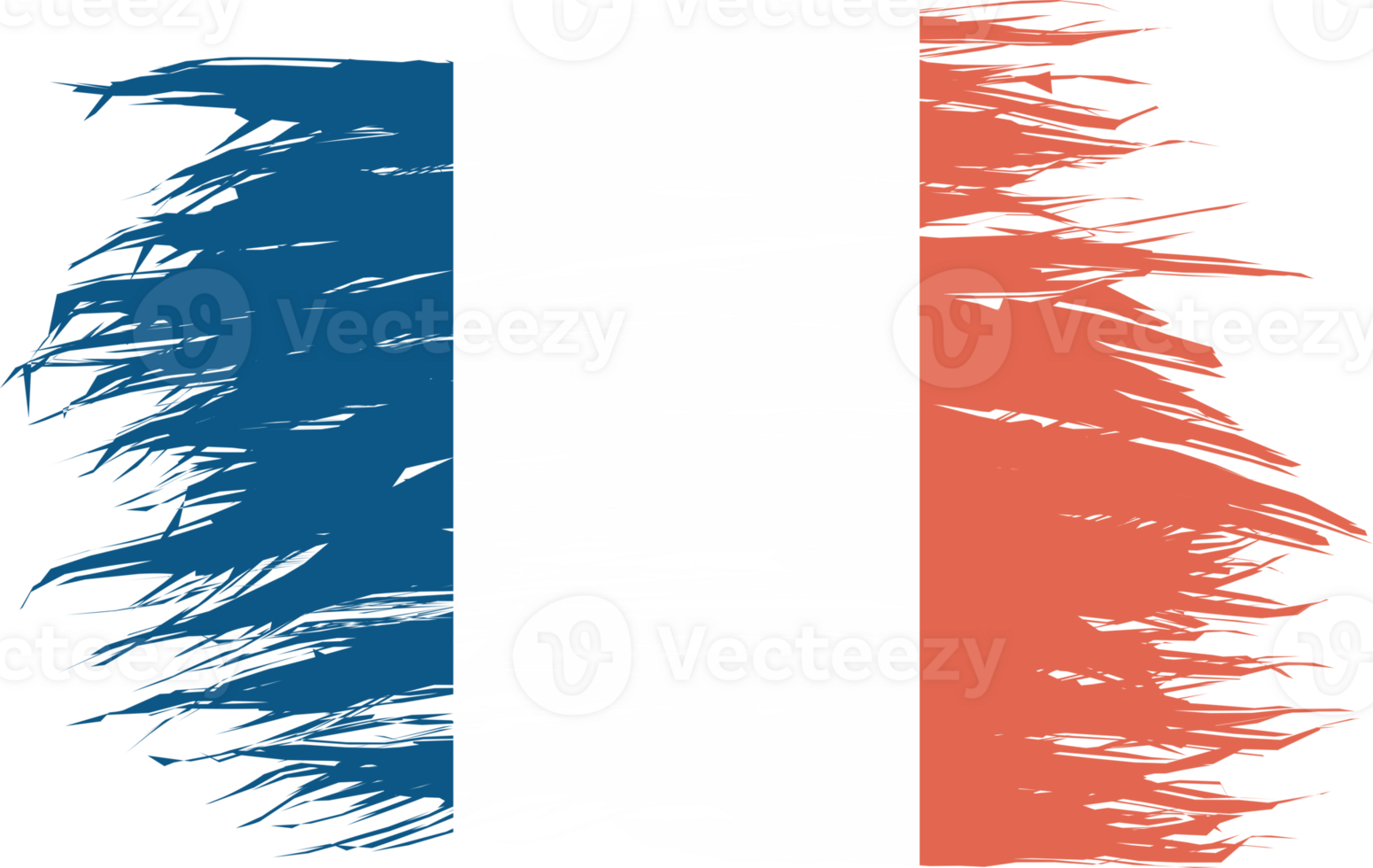 FRANCE FLAG ABSTRACT SHAPE png
